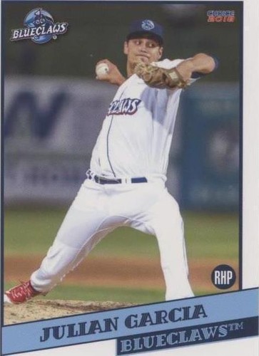 2018 Choice Lakewood Blueclaws - Julian Garcia #09