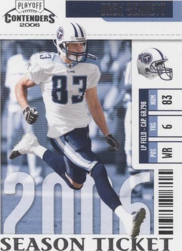 2006 Playoff Contenders Drew Bennett #97