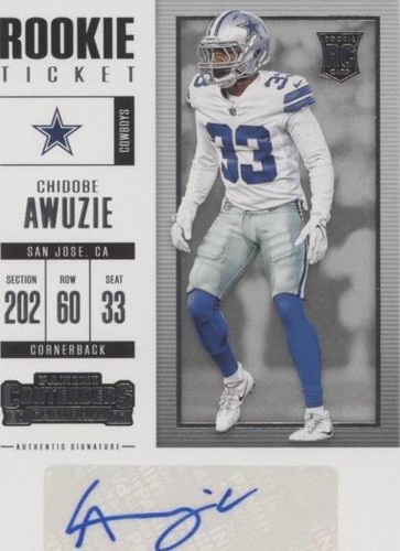 2017 Panini Contenders Chidobe Awuzie #179