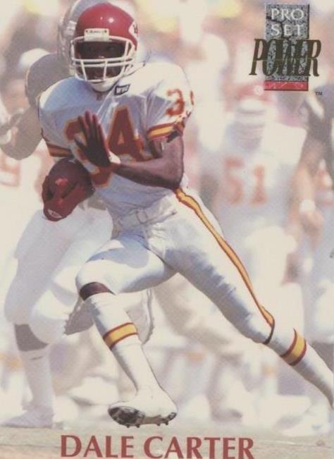 1992 Pro Set Power Dale Carter #311