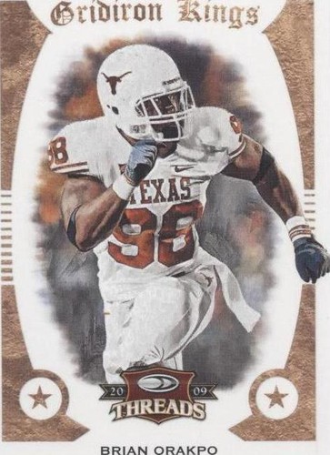 2009 Donruss Threads Brian Orakpo #9