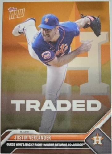 2023 Topps Now - Justin Verlander #639