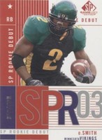 2003 SP Game Used Edition Onterrio Smith #106