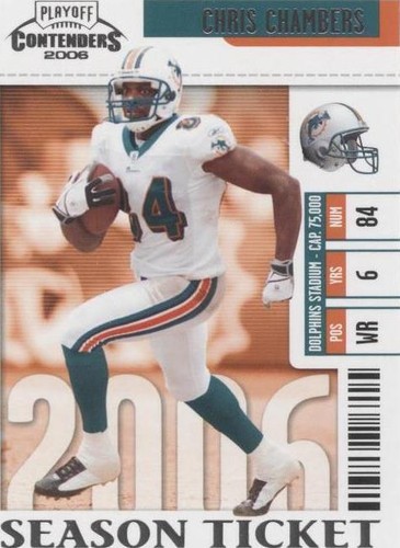 2006 Playoff Contenders Chris Chambers #52