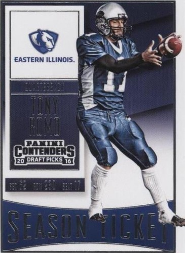 2016 Panini Contenders Draft Picks Tony Romo #96