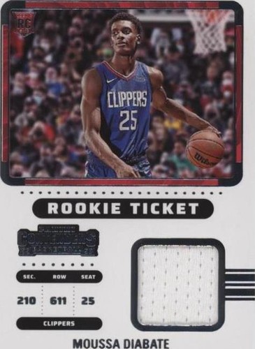 2022-23 Panini Contenders - Moussa Diabate #RTS-MDL