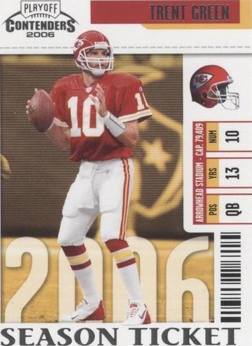 2006 Playoff Contenders Trent Green #51