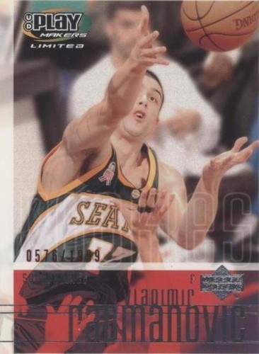 2001-02 UD Playmakers Limited - Vladimir Radmanovic #112