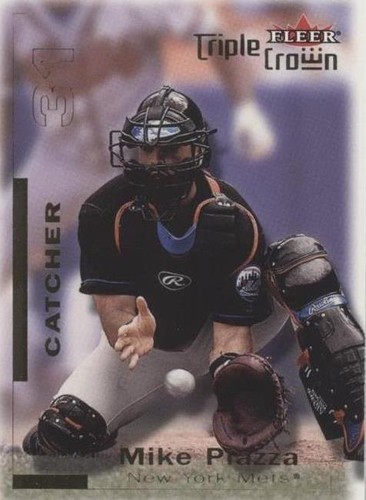 2001 Fleer Triple Crown - Mike Piazza #67