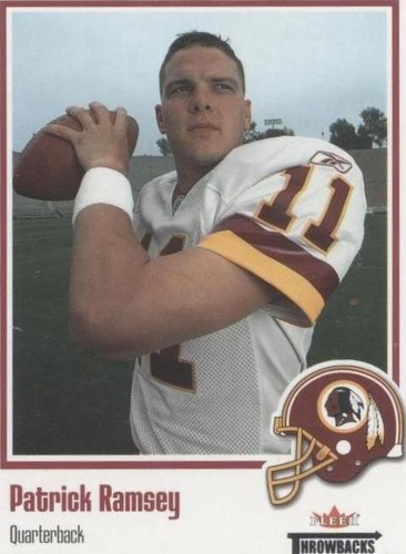 2002 Fleer Throwbacks Patrick Ramsey #117