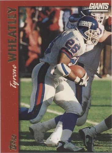 1997 Topps Tyrone Wheatley #63