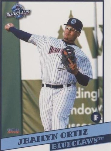 2018 Choice Lakewood Blueclaws - Jhailyn Ortiz #19