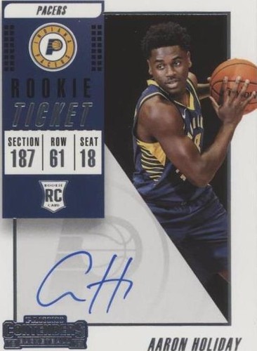 2018-19 Panini Contenders - Aaron Holiday #101