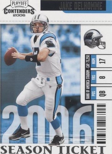 2006 Playoff Contenders Jake Delhomme #12