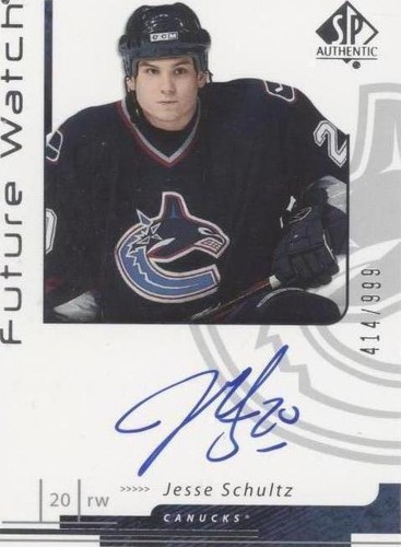 2006-07 SP Authentic - Jesse Schultz #206