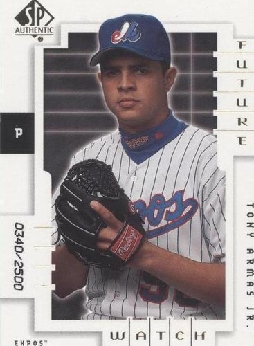 2000 SP Authentic - Tony Armas #124