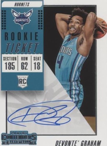 2018-19 Panini Contenders - Devonte' Graham #115
