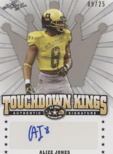2015 Leaf U.S. Army All-American Bowl Alize Jones #TK-AJ1