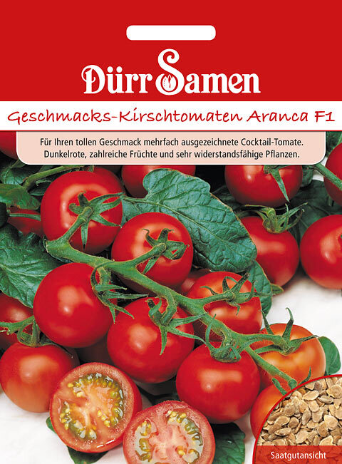 Geschmacks-Kirschtomaten Aranca F1 Saatgut Von DÃ¼Rr-Samen