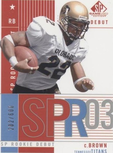 2003 SP Game Used Edition Chris Brown #110