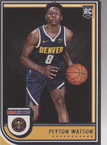 2022-23 Panini NBA Hoops - Peyton Watson #275
