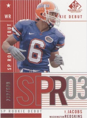 2003 SP Game Used Edition Taylor Jacobs #133