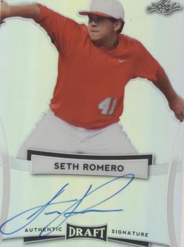 2017 Leaf Metal Draft - Seth Romero #BA-SR1