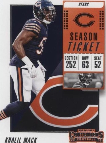 2018 Panini Contenders Khalil Mack #24
