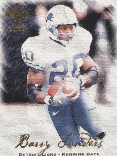 2000 Pacific Private Stock Barry Sanders #34