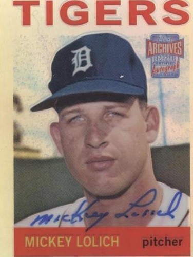 2001 Topps Archives - Mickey Lolich #89 TAA
