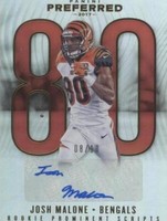 2017 Panini Preferred Josh Malone #291