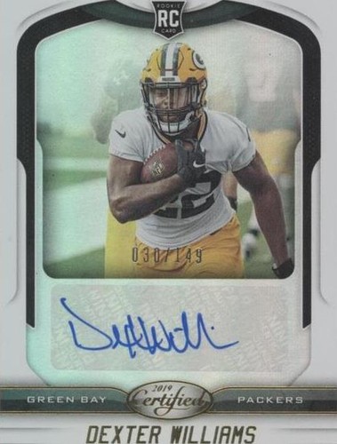 2019 Panini Certified Dexter Williams #151