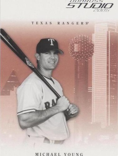 2005 Donruss Studio - Michael Young #284