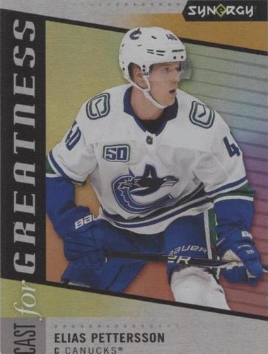 2020-21 Upper Deck Synergy - Elias Pettersson #CG-3