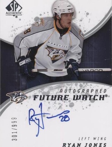 2008-09 SP Authentic - Ryan Jones #194