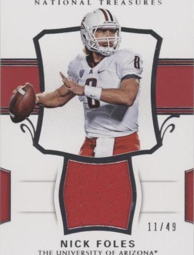 2018 Panini National Treasures Collegiate Nick Foles #45