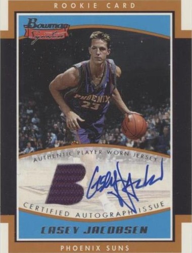 2002-03 Bowman Signature - Casey Jacobsen #SE-CJA