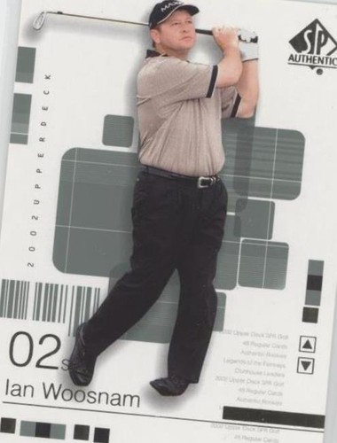 2002 SP Authentic - Ian Woosnam #37SPA