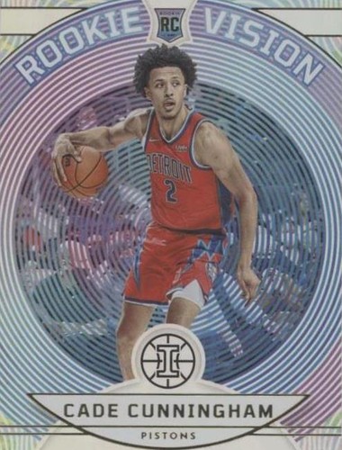 Panini Instant Prime Signatures CADE CUNNINGHAM 75th Logoman