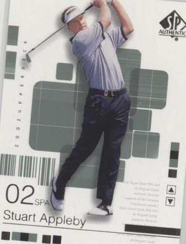 2002 SP Authentic - Stuart Appleby #41SPA