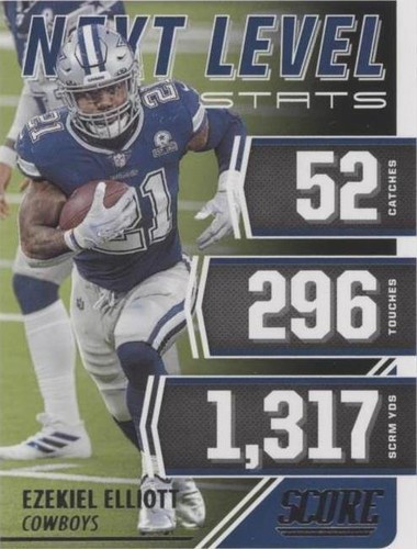 2021 Score Ezekiel Elliott #NL18
