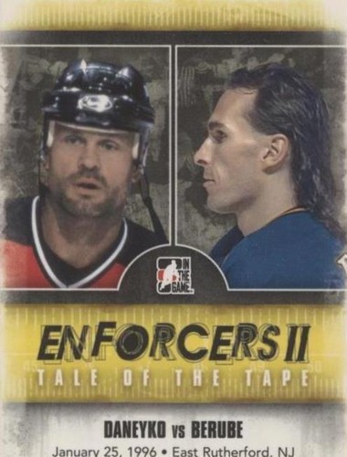 2013-14 In the Game Enforcers II - Craig Berube Ken Daneyko #156
