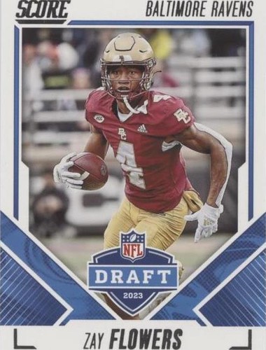 サァ★ 2024 Score Zay Flowers Stars /399 23 Ravens | eBay