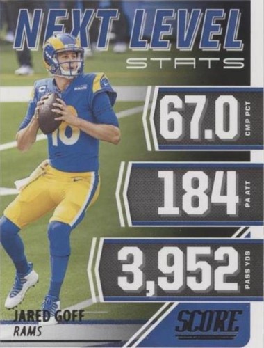 2021 Score Jared Goff #NL6