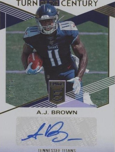 2019 Panini Donruss Elite A.J. Brown #TC-AJ1