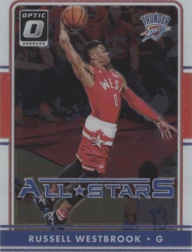 2016-17 Panini Donruss Optic - Russell Westbrook #22