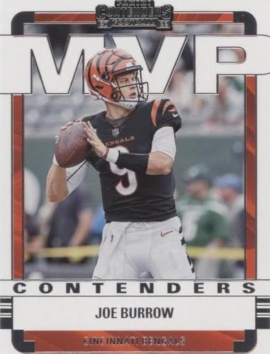 2022 Panini Contenders Joe Burrow #MVP-JBU