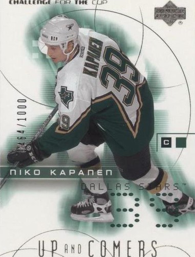2001-02 Upper Deck Challenge for the Cup - Niko Kapanen #104