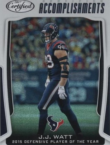 2017 Panini Certified J.J. Watt #CA-JW