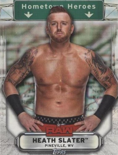 2019 Topps WWE Raw - Heath Slater #HH-18